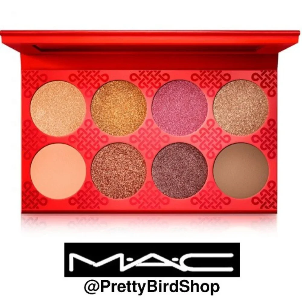 MAC 8 shadow palette neutral Year of Glam New Year NIB Limited Edition last one!